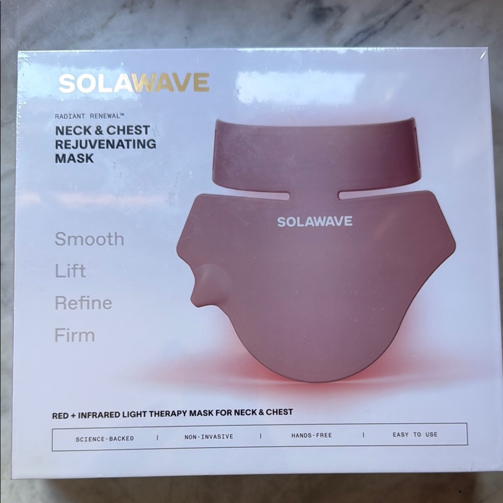 Neck & Chest Red Light Rejuvenating Mask